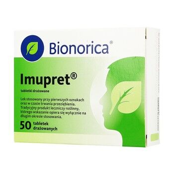 Imupret tabl drażowane 50 szt