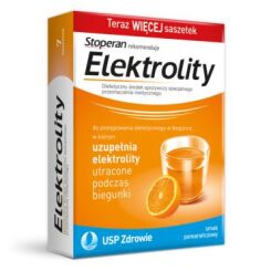 Elektrolity 7 saszetek smak pomarańczowy