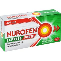 Nurofen Express Forte 400mg 20 kapsułek