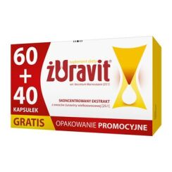 Żuravit 60 kaps + 40 kaps gratis