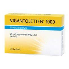 Vigantoletten 1000 mg  30 tabletek