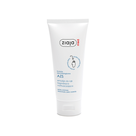 ZIAJA MED AZS EMULSJA DO RĄK ŁAGODZĄCO-NATŁUSZCZAJĄCA  100ml
