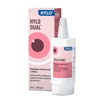 Hylo Dual nawilżające krople do oczu 10ml