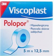 Plaster Polopor 1,25cm x 5m wloknina