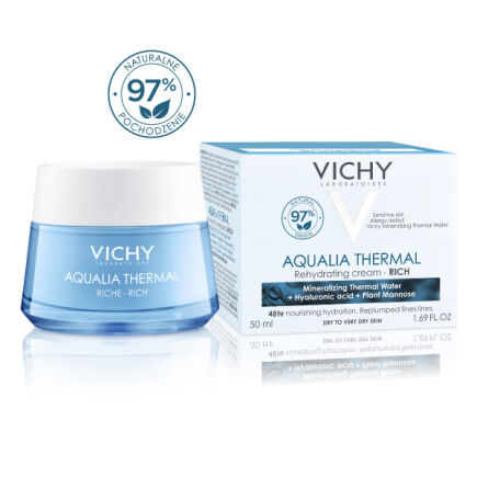 VICHY AQUALIA THERMAL Krem do skóry suchej i bardzo suchej (bogata konsystencja)  50 ml