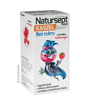 Natursept MED KASZEL lizaki bez cukru 6 sztuk