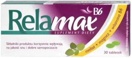 Relamax B6 30 tbl.powl