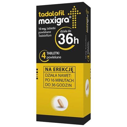 Tadalafil Maxigra 10mg 4 tabl
