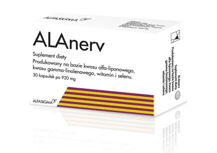 Alanerv 920mg, 30 kapsułek