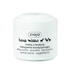ZIAJA KOZIE MLEKO MASKA INTENSYWNIE KONDYCJONUJĄCA Z KERATYNĄ 200ml
