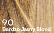BIOKAP NUTRICOLOR bardzo jasny blond 9,0 - 2