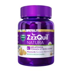 Vicks ZzzQuil Natura Melatonina o smaku mango-banan- 30 Żelek